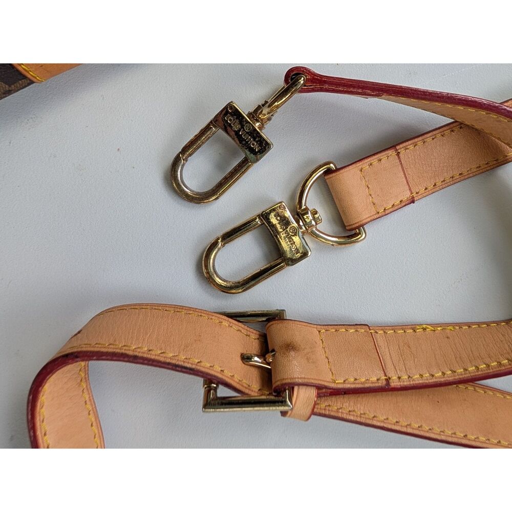 Unverified LV Monogram Keepall Style Travel Duffel Bag w/ Strap As-Is Read - Picture 11 of 15